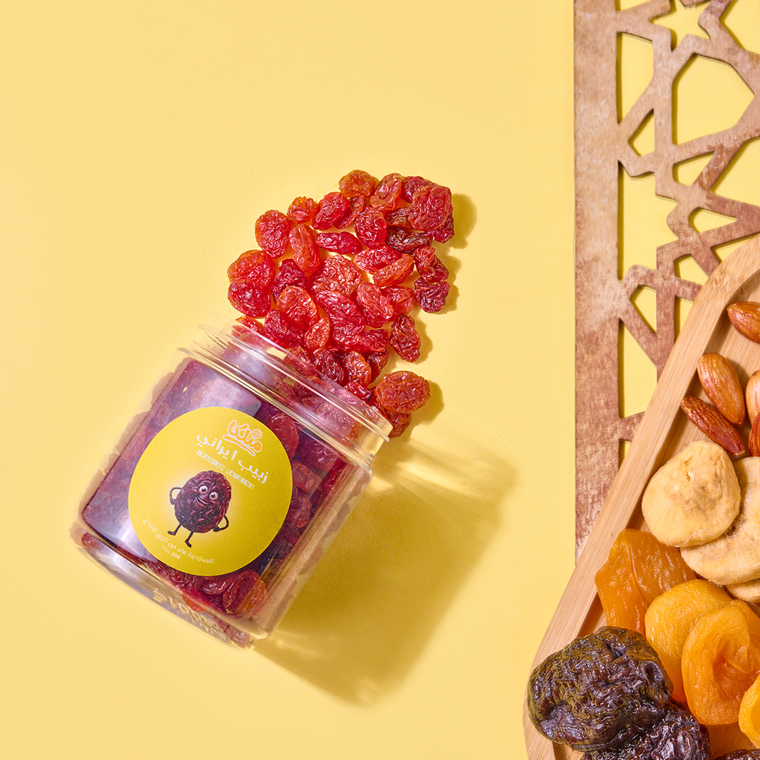 زبيب أحمر جامبو هندى